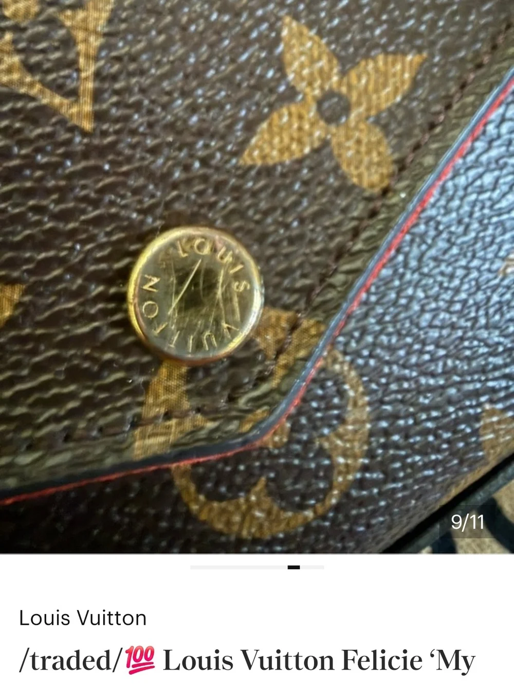 My LV World Tour Felicie Crossbody
